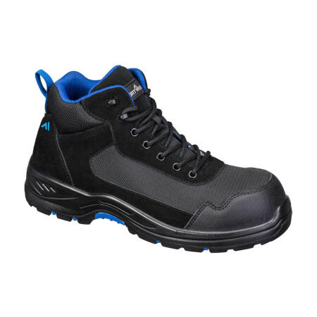 FC22 Composite Textile Suede Mid Boot S3L HRO SR FO Black/Blue