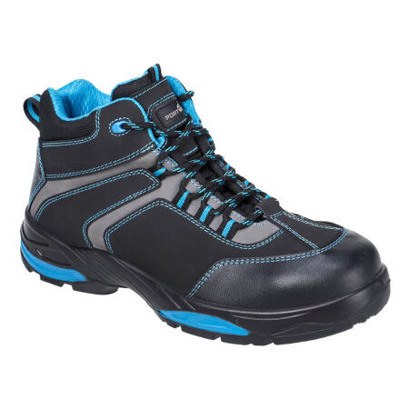 Portwest FC60 Composite Nubuck Leather Ankle Boot S3S HRO FO SR Blue