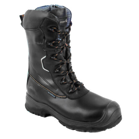 FD01 Composite Leather Traction Boot 10" S7L ESD HRO CI FO  Black