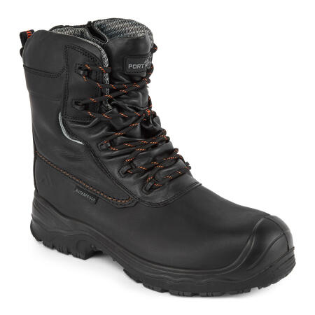 FD02 Composite Leather Traction Boot 7" S7L ESD HRO CI FO  Black