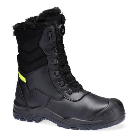 FD05 Steel Leather Winter High Boot S3L SC HRO CI SR Black