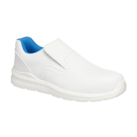 FD62 Portwest Compositelite Slip On Safety Trainer S2 SRC White