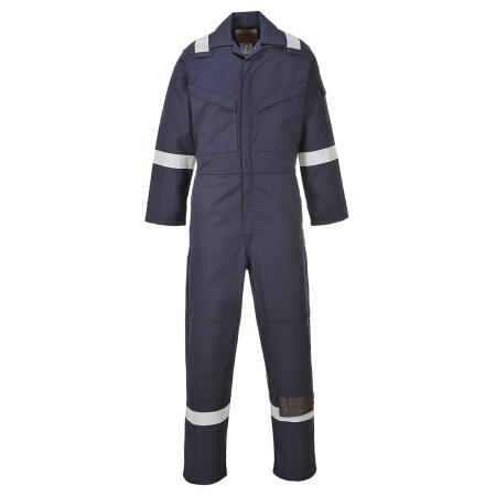 Portwest FF50 Bizflame Work FR Coverall Navy
