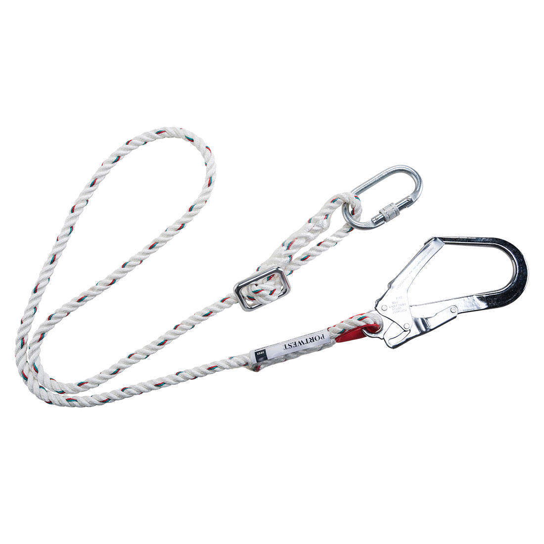 FP22 Adjustable 2m Restraint Lanyard White