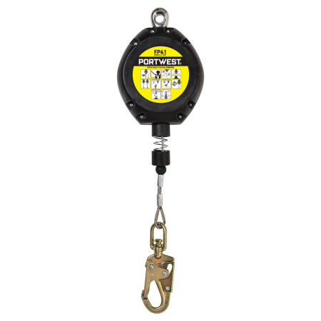 FP41 10m Retractable Fall Arrest Block Black