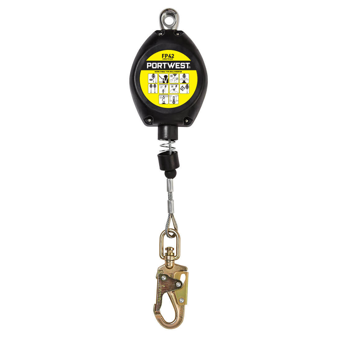 FP42 6M Retractable Fall Arrest Block Black
