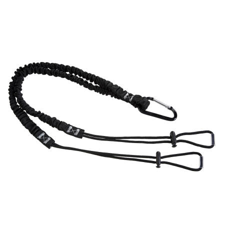 Portwest FP54 Double Tool Lanyard  Black