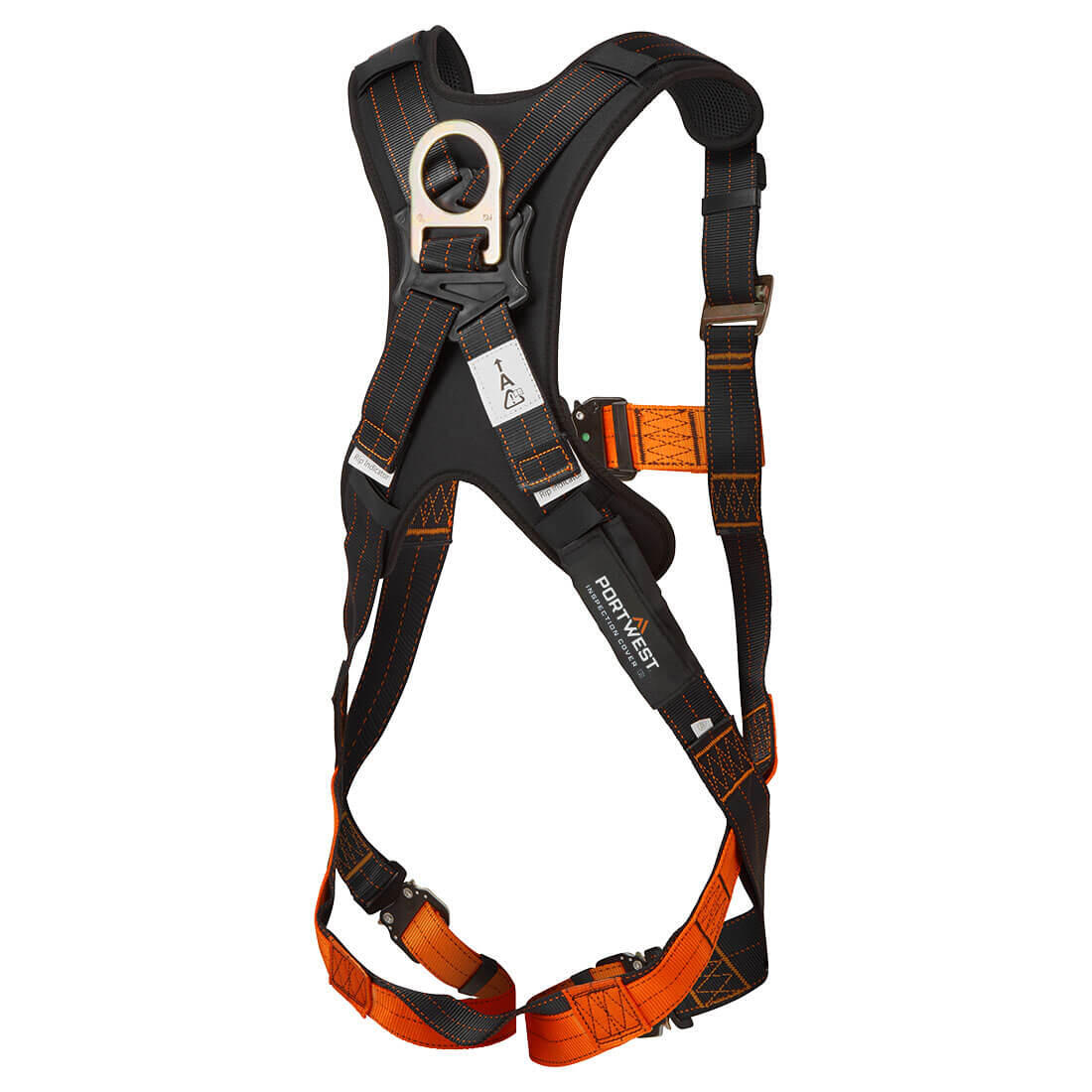 FP72 Portwest Ultra 2 Point Harness Black/Orange - Image 2