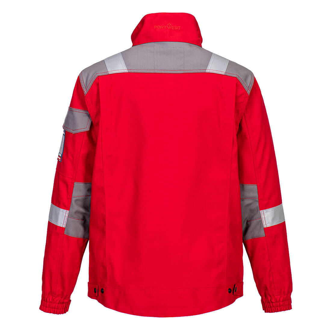FR08 Bizflame Industry Two Tone FR Jacket Red - Image 2