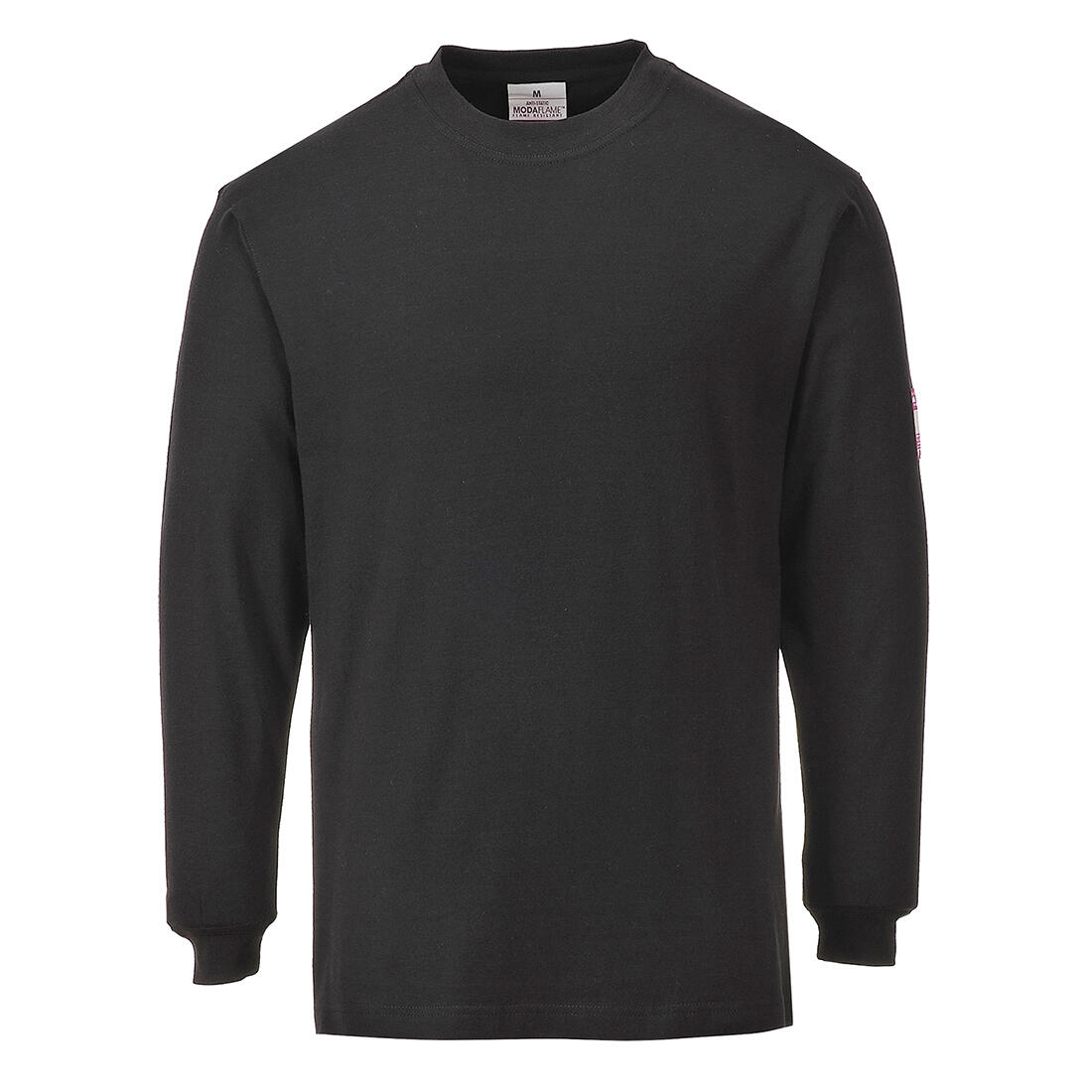 FR11 Modaflame Knit FR Long Sleeve T-Shirt Black
