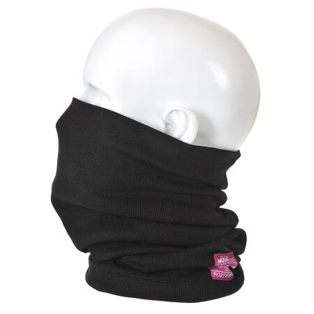 FR19 Modaflame Knit FR Neck Tube Black