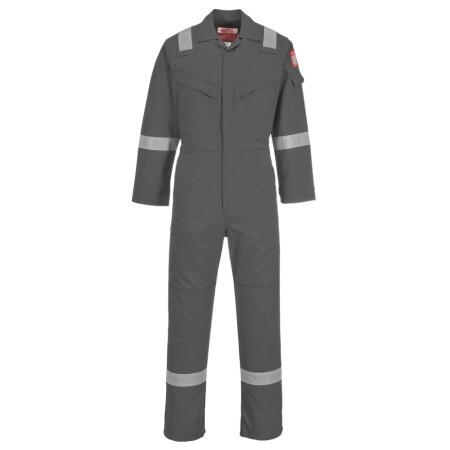 FR21 Bizflame Work Lightweight FR Coverall Grey
