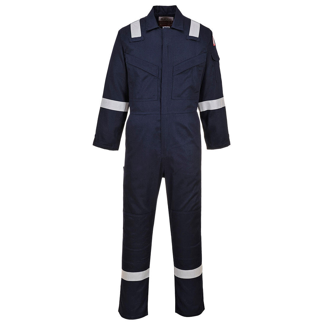 FR21 Bizflame Work Lightweight FR Coverall Navy Tall
