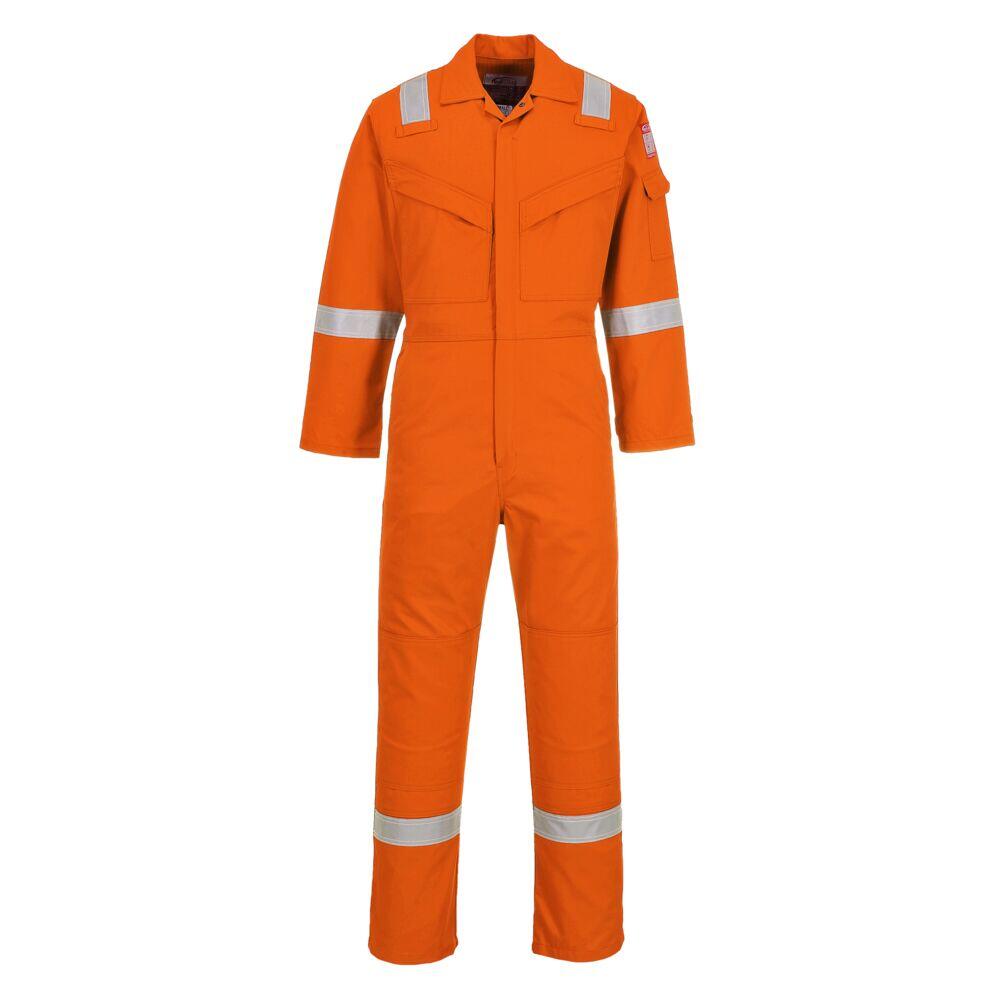 FR21 Bizflame Work Lightweight FR Coverall Orange