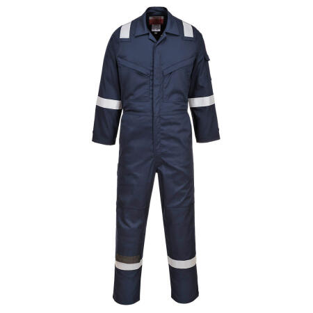 FR22 Bizflame Work Lightweight Insect Repellent FR Coverall Navy