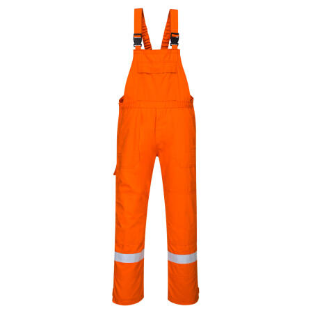 FR27 Bizflame Work FR Bib and Brace Orange