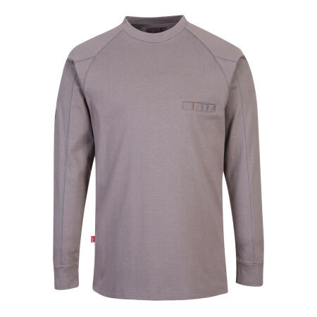 FR33 Bizflame Knit FR Long Sleeve T-Shirt Grey