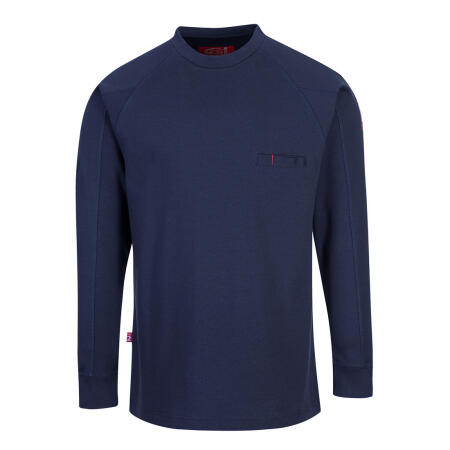 FR33 Bizflame Knit FR Long Sleeve T-Shirt Navy