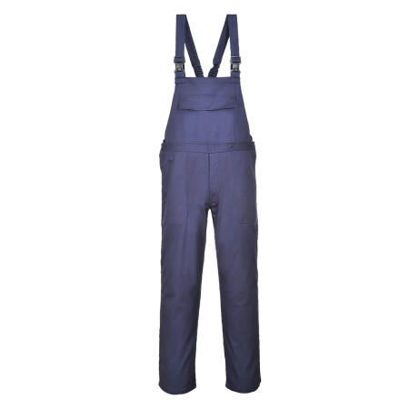 FR37 Bizflame Work FR Bib and Brace Navy