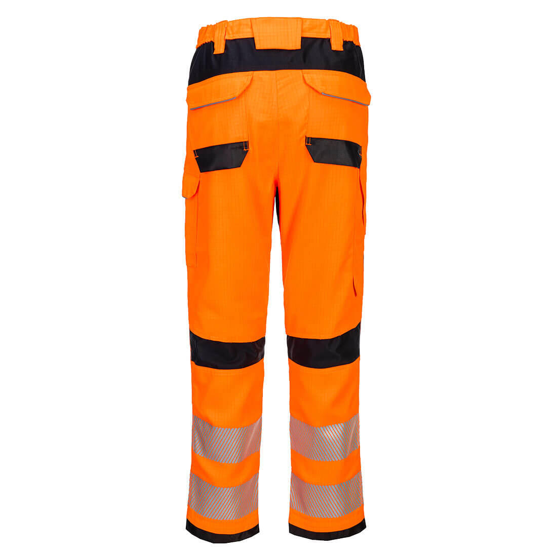 FR414 PW3 Modaflame Work HVO Multi-Norm FR Trousers Orange/Black - Image 2