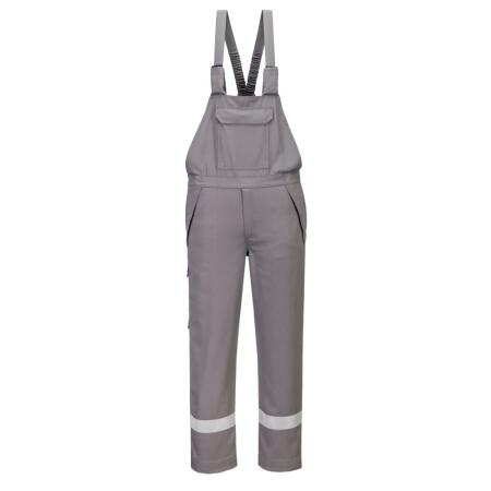 FR418 Bizflame Work+ FR Bib and Brace Grey