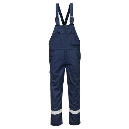 FR418 Bizflame Work+ FR Bib and Brace Navy