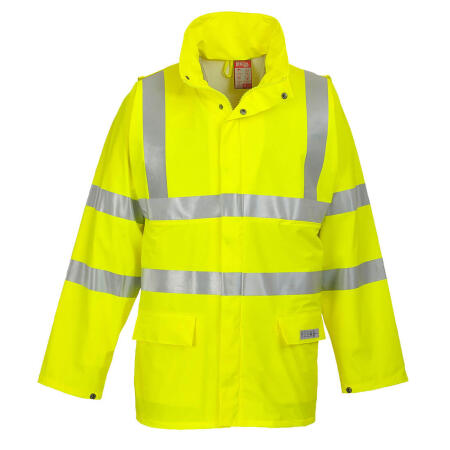 FR41 Sealtex Flame Hi-Vis FR Jacket Yellow