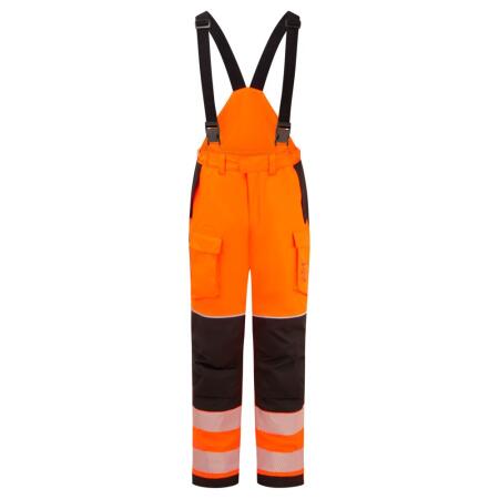 FR426 PW3 Modaflame Rain+ Hi-Vis Multi-Norm FR Winter Trousers Orange/Black