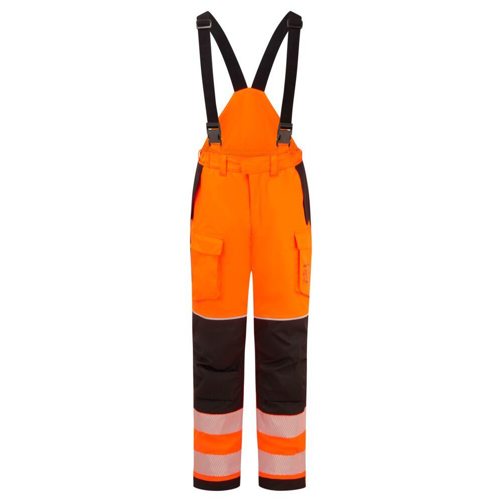 FR426 PW3 Modaflame Rain+ Hi-Vis Multi-Norm FR Winter Trousers Orange/Black