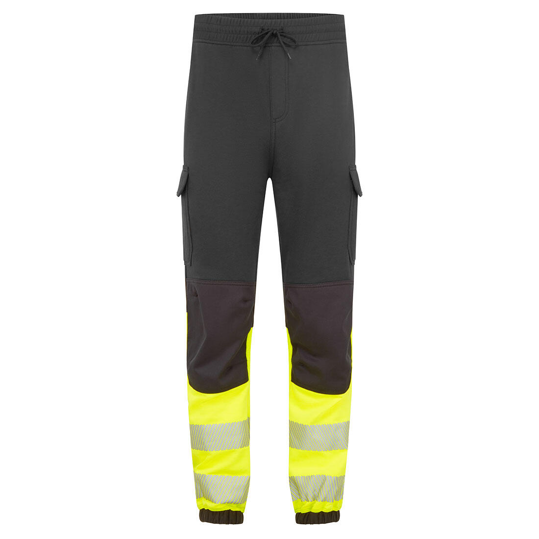 FR433 PW3 Modaflame Hi-Vis Class 1 FR Jogger Black/Yellow