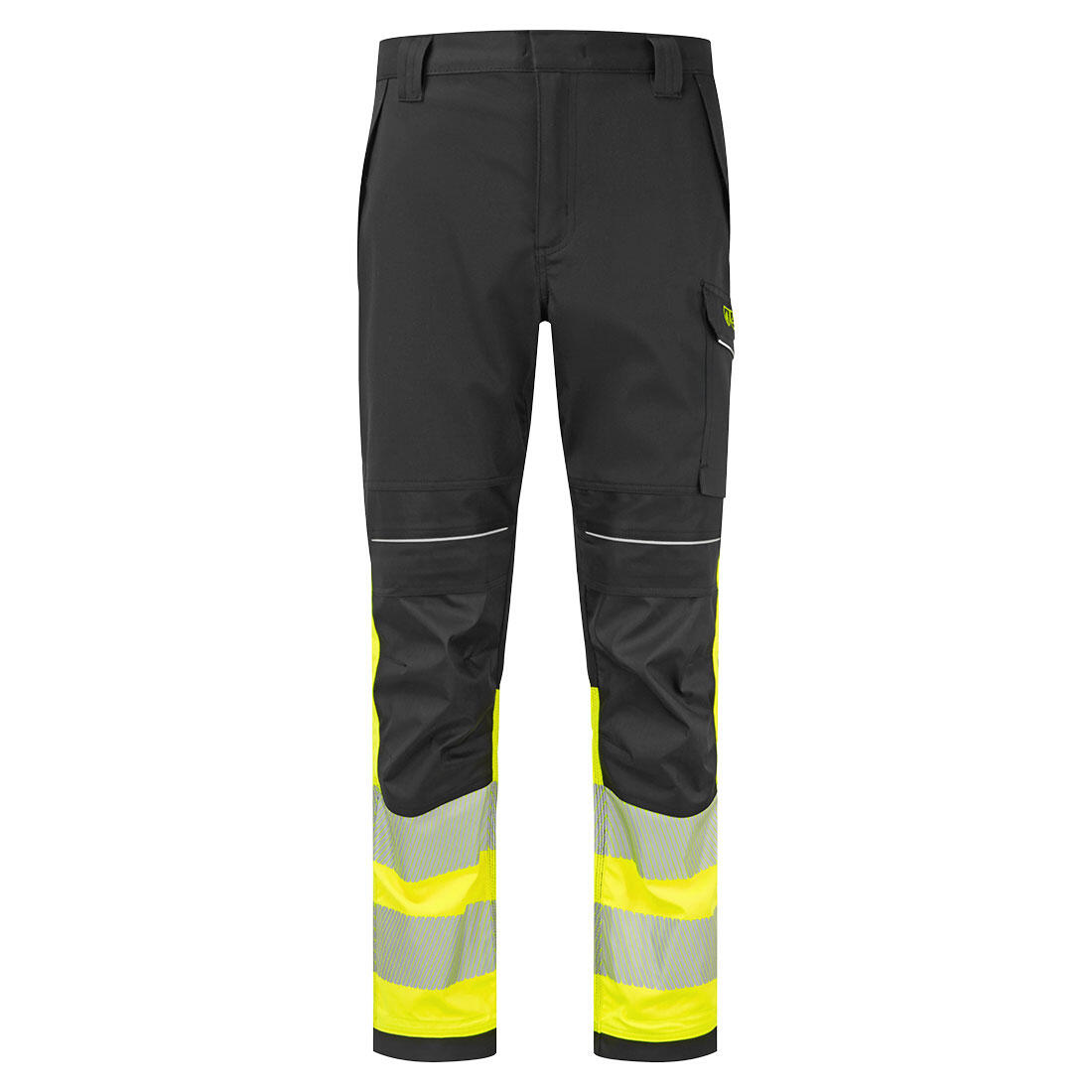 FR450 PW3 Modaflame Work Hi-Vis Class 1 FR Trousers Yellow/Black