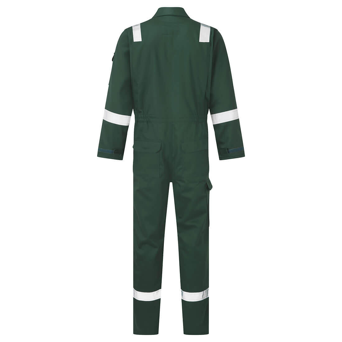 FR50 Bizflame Work FR Coverall Green - Image 2