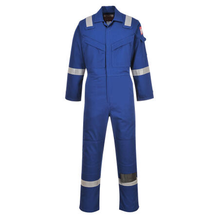 FR50 Bizflame Work FR Coverall Royal Blue