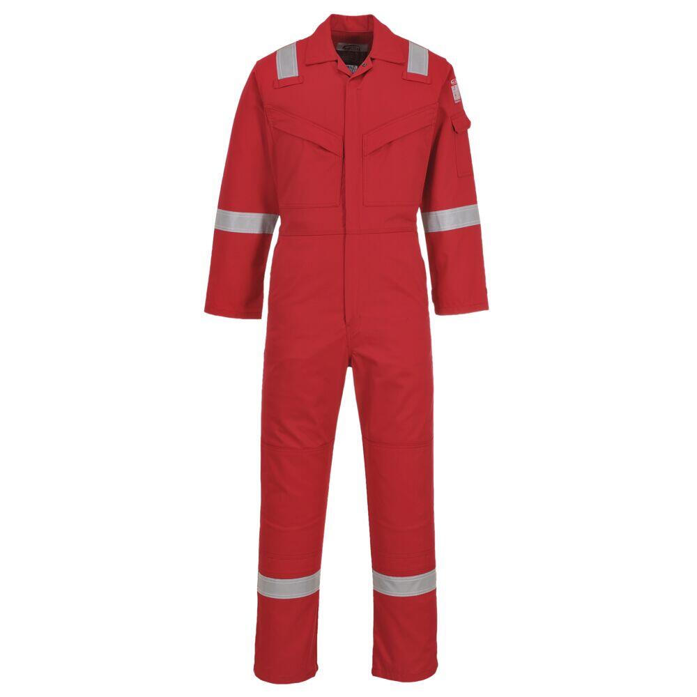 FR50 Bizflame Work FR Coverall Red