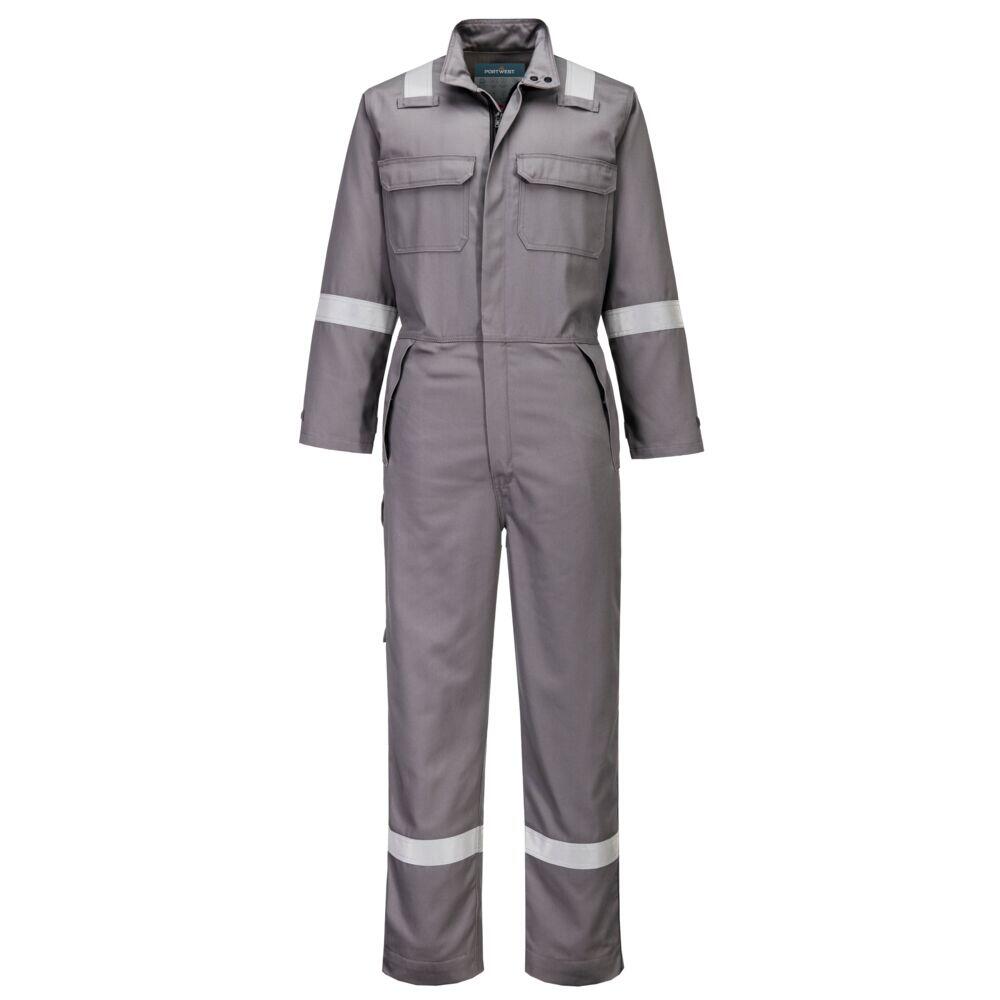 FR513 Bizflame Work+ FR Coverall Grey