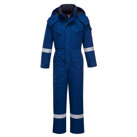 FR53 Bizflame Work FR Insulated Coverall Royal Blue