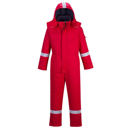 FR53 Bizflame Work FR Insulated Coverall Red