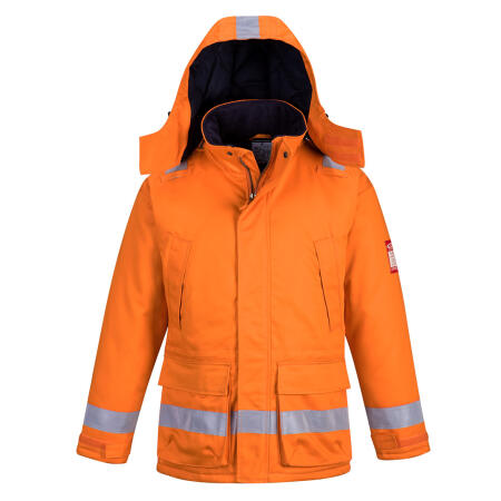 FR59 Bizflame Work FR Insulated Jacket Orange