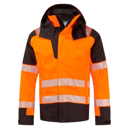 FR606 PW3 Modaflame Rain+ Hi-Vis Multi-Norm FR Winter Jacket Orange/Black
