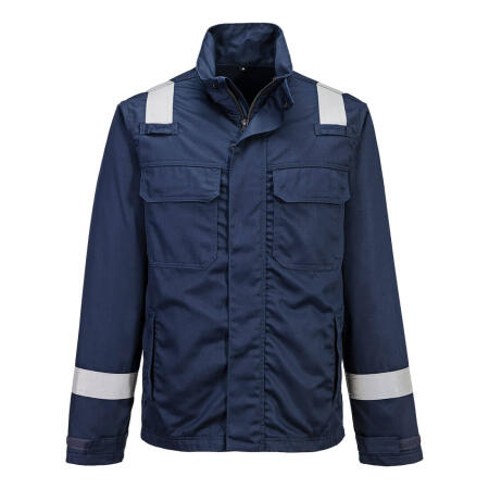 FR609 Bizflame Work+ FR Jacket Navy