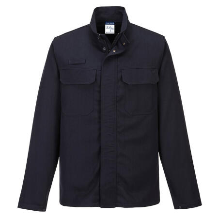 FR65 Aluflame Work Molten Metal FR Jacket Navy