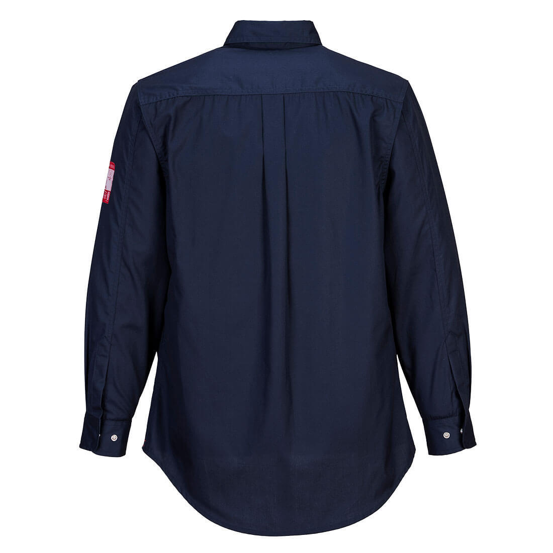 FR69 Bizflame Work Lightweight FR Shirt Navy - Image 2