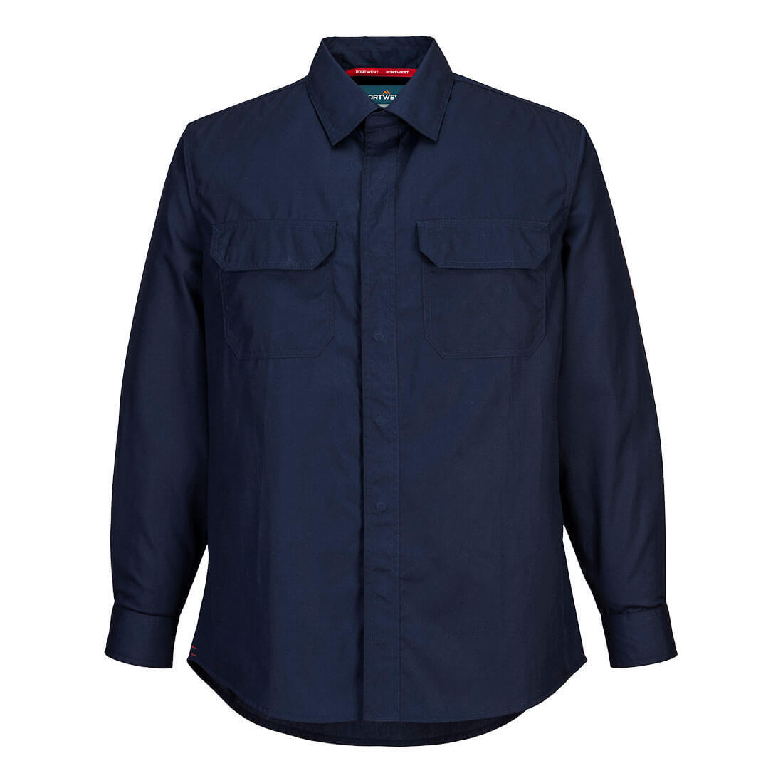 FR69 Bizflame Work Lightweight FR Shirt Navy