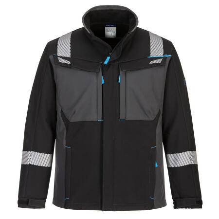 FR704 WX3 Modaflame Softshell FR Jacket Black