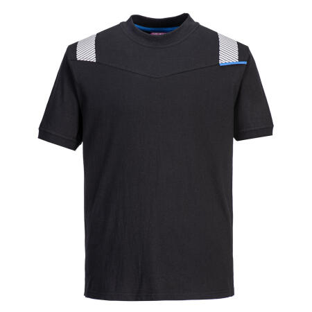 FR712 WX3 Modaflame Knit FR Short Sleeve T-Shirt Black