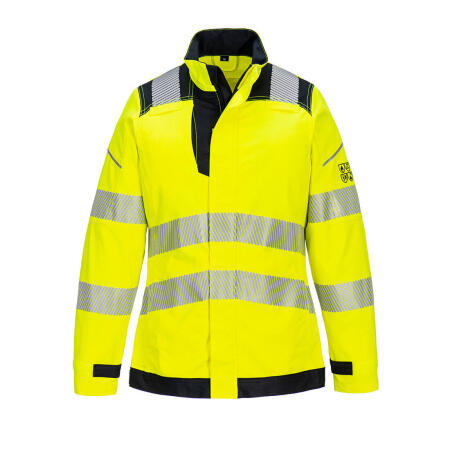 FR715 PW3 Modaflame Work Hi-Vis Multi-Norm FR Women's Jacket Yellow/Black