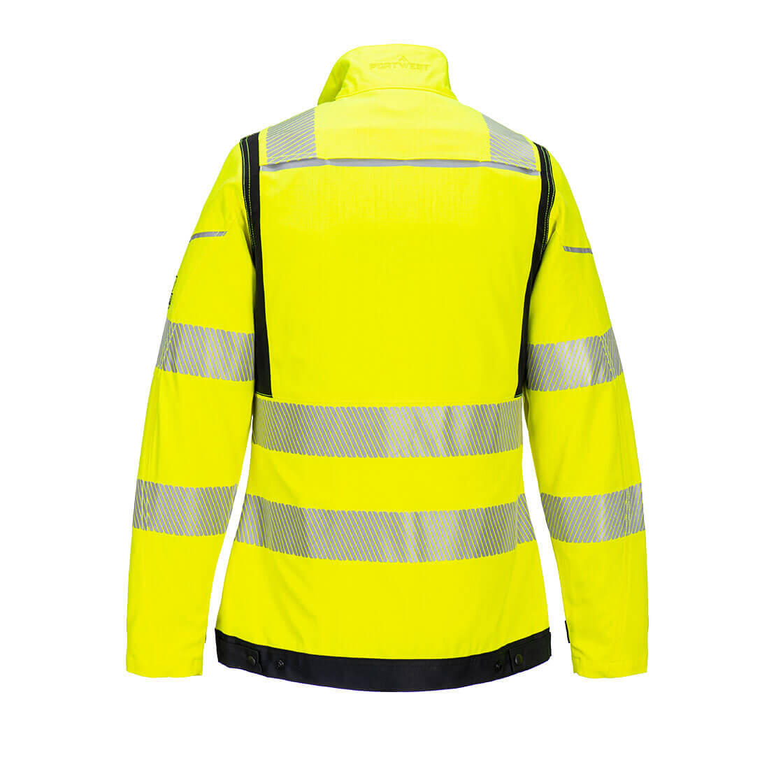 FR715 PW3 Modaflame Work Hi-Vis Multi-Norm FR Women's Jacket Yellow/Black - Image 2
