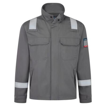FR741 Bizflame Work+ FR Jacket Grey