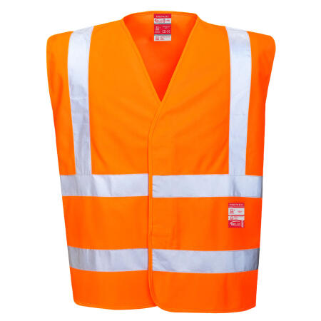 FR75 Bizflame Hi-Vis FR Vest Orange