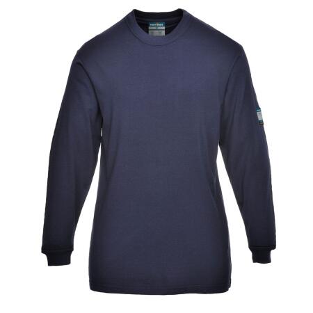 FR808 Modaflame Knit FR Women's Long Sleeve T-Shirt Navy